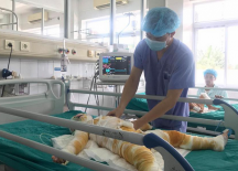 Thông tin mới vụ 3 cháu bé mầm non bị bỏng khi học kỹ năng phòng cháy